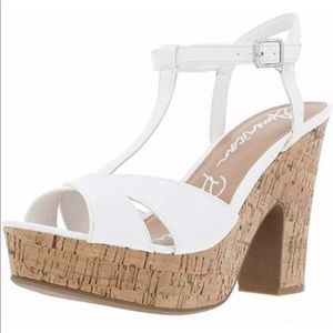 Women’s white wedges sz 7.5